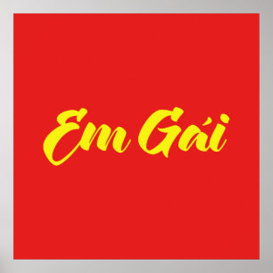 Vietnamesisk (ung) syster - Em Gái ~ Tiô ng Viet Poster