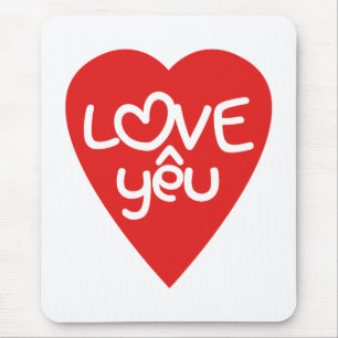 Vietnamesisk Valentine ♥ Kärlek Yêu ♥ asiatisk Ord Musmatta