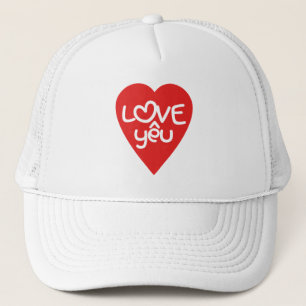 Vietnamesisk Valentine ♥ Kärlek Yêu ♥ asiatisk Ord Truckerkeps