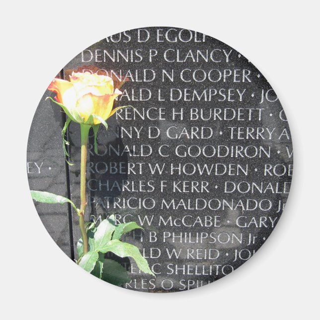 vietnamesisk veteraneminne magnet (Framsidan)