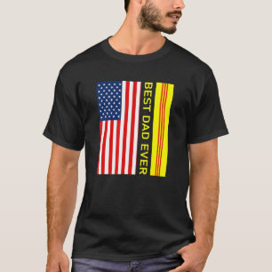 vietnamesisk vietnamesisk Flagga Viet Nam Cong Hoa T Shirt