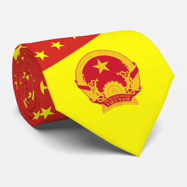 Vietnamesiska Flagga & Emblem, Flagga Vietnam Slips (Rullad)