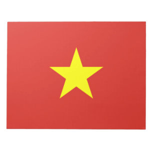 Vietnamesiska Flagga (Vietnam) Anteckningsblock