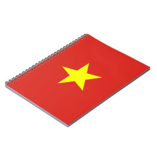 Vietnamesiska Flagga (Vietnam) Anteckningsbok