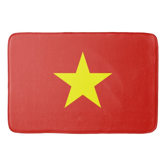Vietnamesiska Flagga (Vietnam) Badrumsmatta (Framsidan)
