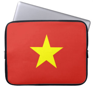 Vietnamesiska Flagga (Vietnam) Laptop Fodral