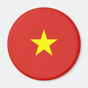 Vietnamesiska Flagga (Vietnam) Magnet