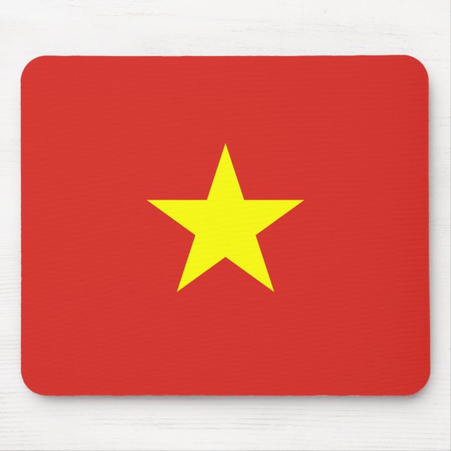 Vietnamesiska Flagga (Vietnam) Musmatta (Framsidan)