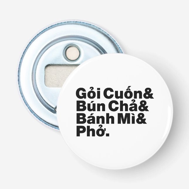 Vietnamesiska gatumaten flasköppnare (Framsidan)