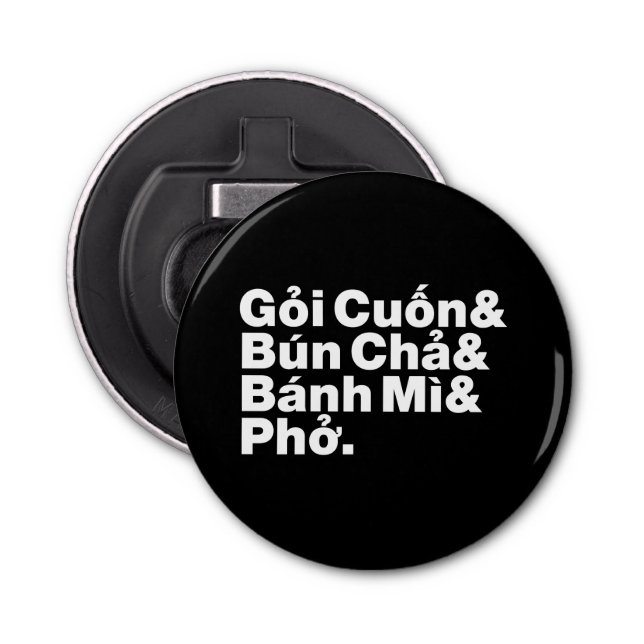 Vietnamesiska gatumaten flasköppnare (Framsidan)