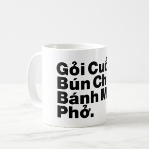 Vietnamesiska gatumaten kaffemugg