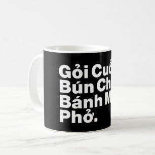 Vietnamesiska gatumaten kaffemugg