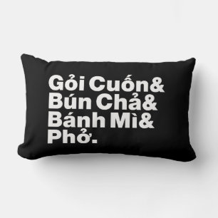 Vietnamesiska gatumaten lumbarkudde