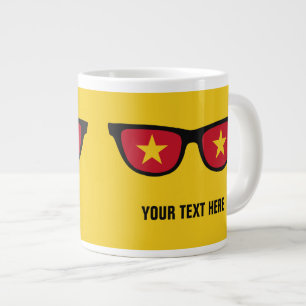 Vietnamesiska Shades anpassningsbar mugg Jumbo Mugg