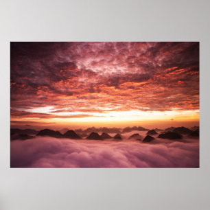 Vietnamesiska Sunset Poster