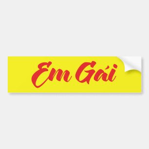 Vietnamesiska (Ung) syster - Em Gái ~ Tiếng Việt Bildekal