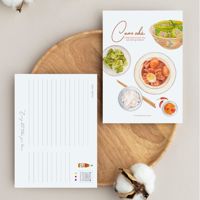 Vietnamesiskt Hemmagsbrevkort Vykort (Skapare uppladdad)