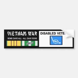 VIETNAMKRIGET - RÖRELSEHINDRAD VET BILDEKAL