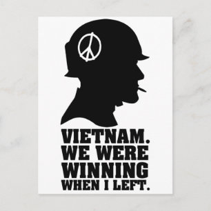 Vietnamkriget Vykort