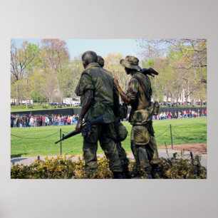 VietnamkrigetminnesmärkeD.C. Poster