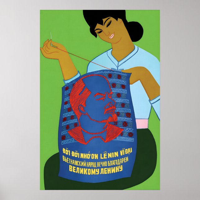 Vietnamkrigets propagandaposter Vietnameserna Poster (Framsidan)