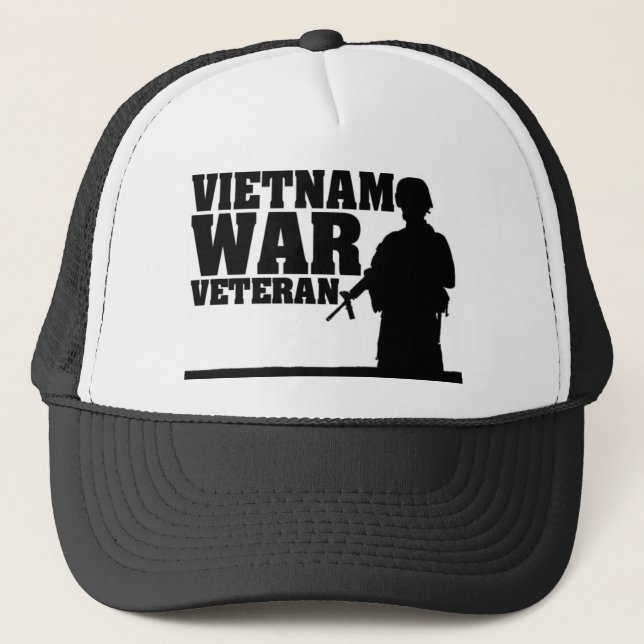 Vietnamkrigetveteran Truckerkeps (Framsida)