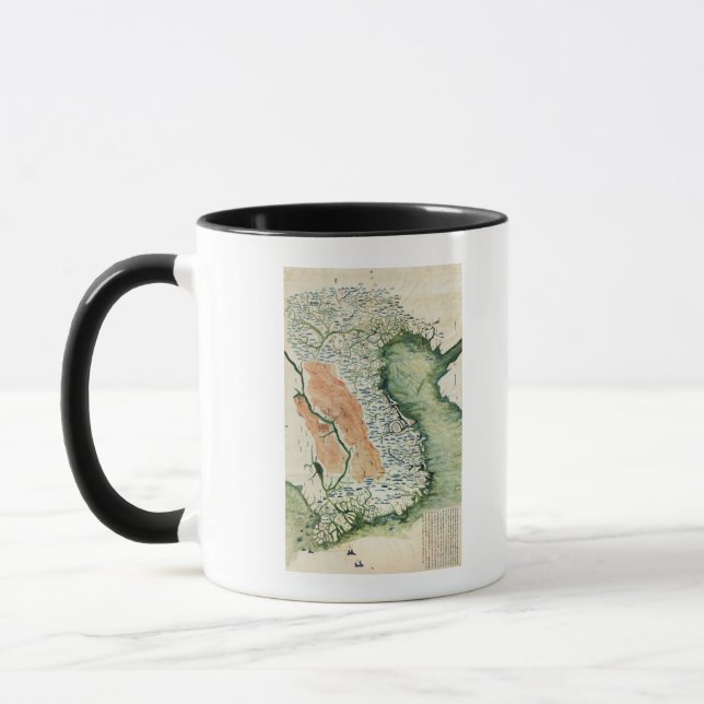 VietnamPanoramisk kartaVietnam Mugg (Vänster)