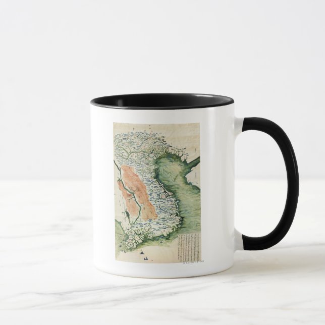 VietnamPanoramisk kartaVietnam Mugg (Höger)