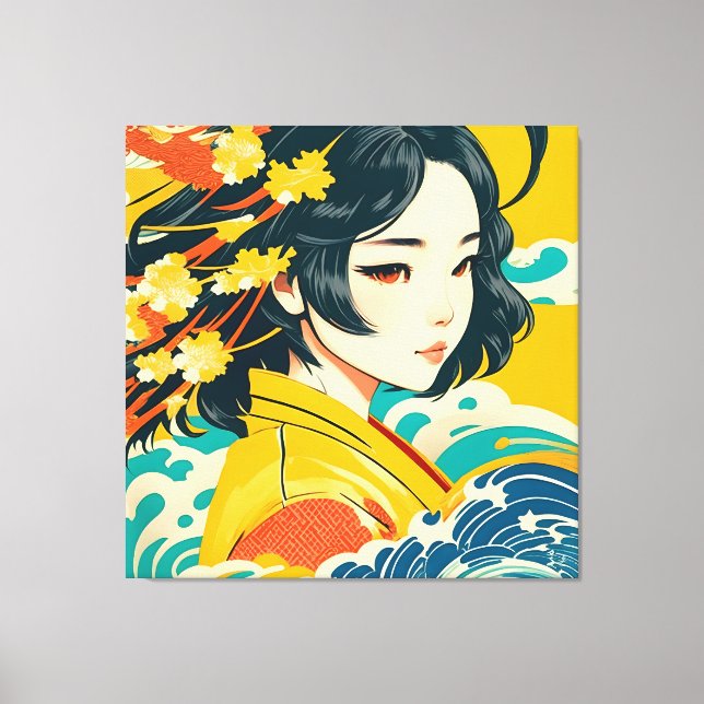 Vietnams anda canvastryck (Framsida)