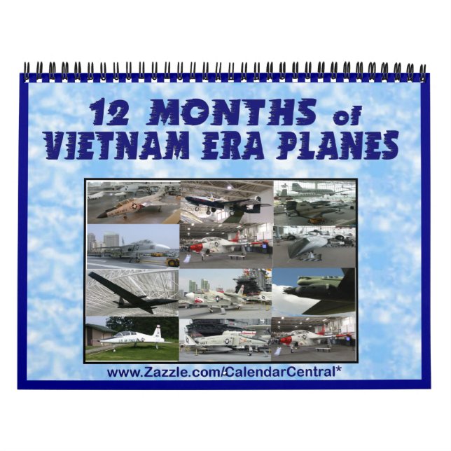 Vietnams Era Flygplan-kalender Kalender (Omslag)