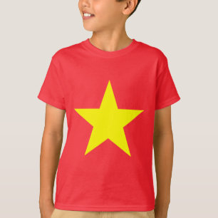 Vietnams Flagga Kids sötskjorta Tee