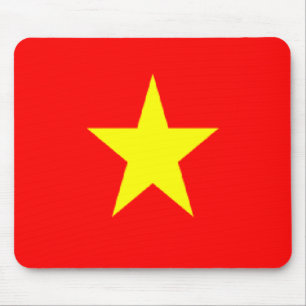 Vietnams flagga mousserande musmatta