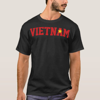 Vietnams Flagga vietnamesiska T Shirt