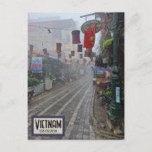 Vietnams Foggy Street, Anpassadets vykort