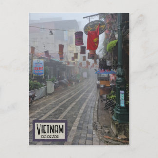 Vietnams Foggy Street, Anpassadets vykort