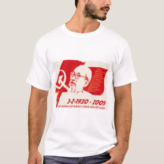 Vietnams kommunistiska Party 75-årsdag Propaganda T Shirt