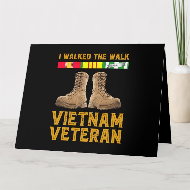 Vietnams Krig Vietnam Veteran Us Veterans Day 185 Kort (Framsida)