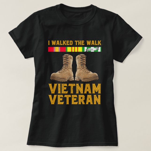Vietnams Krig Vietnam Veteran Us Veterans Day 185 T Shirt (Design framsida)