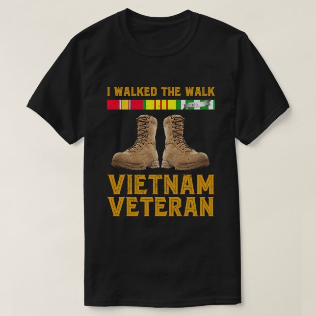 Vietnams Krig Vietnam Veteran Us Veterans Day 185 T Shirt (Design framsida)