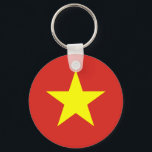 Vietnams nationella Flagga Nyckelring<br><div class="desc">Vill alla veta att du representerar en viss land? Visa upp ditt nationella pride med denna flagga av världsprodukten. Denna punkt visningar en världsomspännande flagga med flagga Vietnam. Besök Världs flaggor Poster på https://www.zazzle.com/worldflagsposter för fler produkter med flaggor och banderoller från värld runt.</div>
