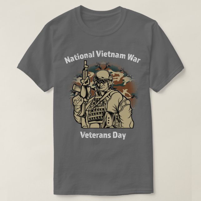 Vietnams nationella vietnamesiska vietnamesiska Kr T Shirt (Design framsida)