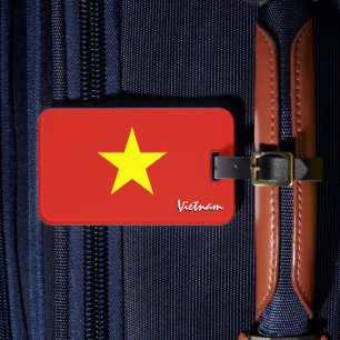 Vietnams språktagare, patriotiska vietnamesiska Fl Bagagebricka