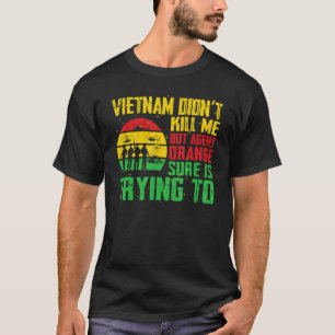 Vietnams veterandag Orange Agent: Återpensionerade T Shirt