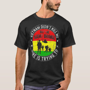 Vietnams veterandag Orange Agent: Återpensionerade T Shirt