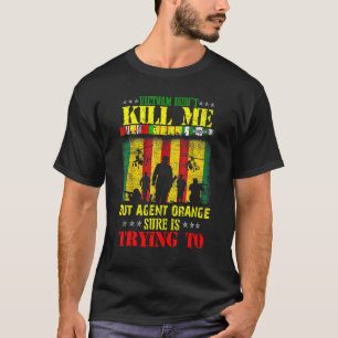 Vietnams veterandag Orange Agent: Återpensionerade T Shirt