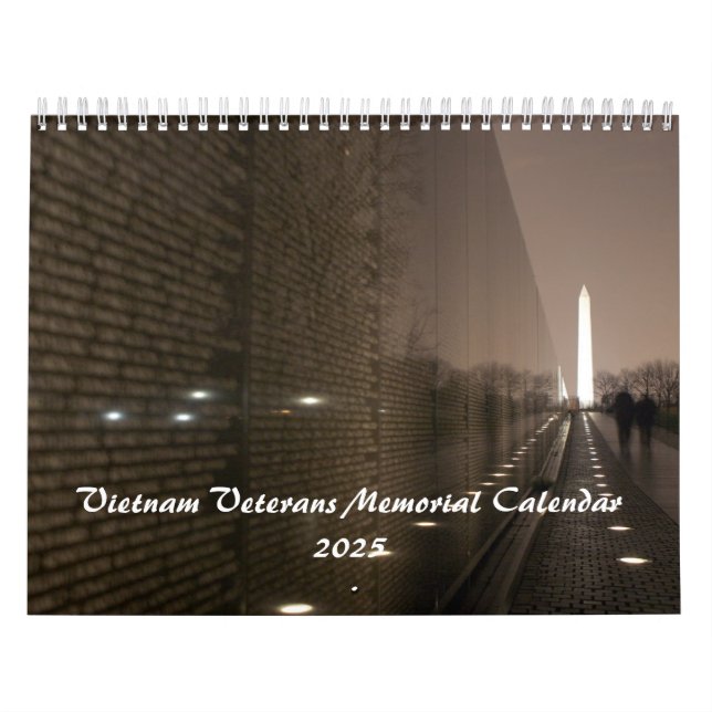 Vietnams veterans Memorial Calendar 2025 Kalender (Omslag)