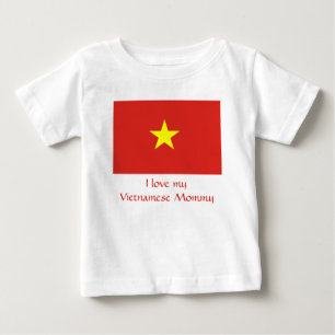 Vietnams vietnamesiska flagga-stjärna t shirt