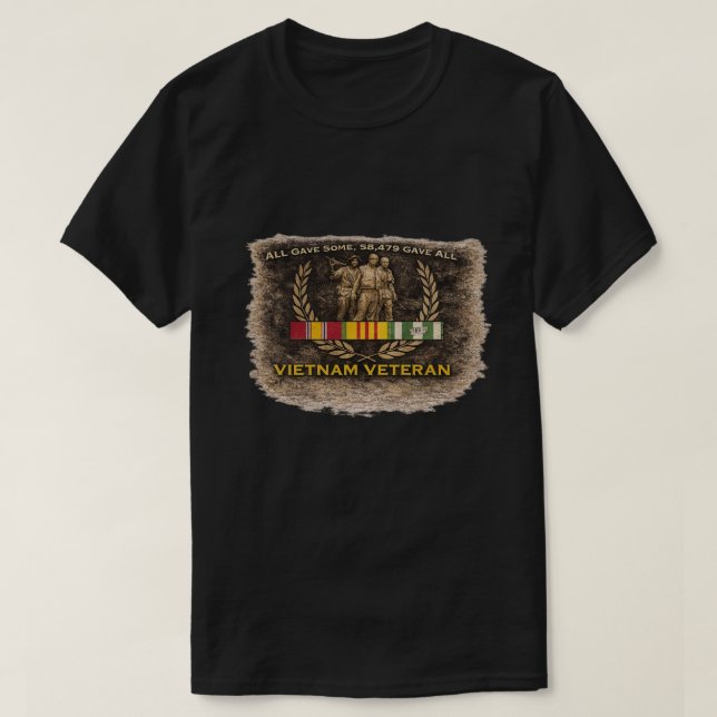 VIETNAMVETERAN T SHIRT (Design framsida)