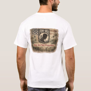 VIETNAMVETERANER ÄR INTE GLÖMDA T SHIRT