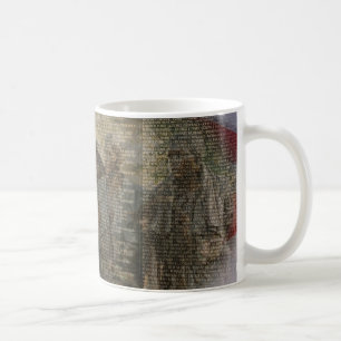 Vietnamveteranernas hyllning kaffemugg